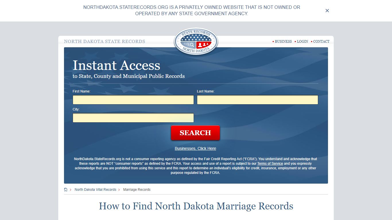 How to Find North Dakota Marriage Records
